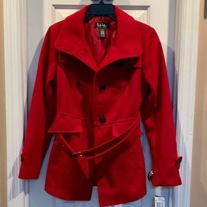 Nicole Miller New York Red Coat (BNWT) Women’s S!